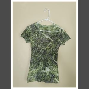 Camo Sheer Tee